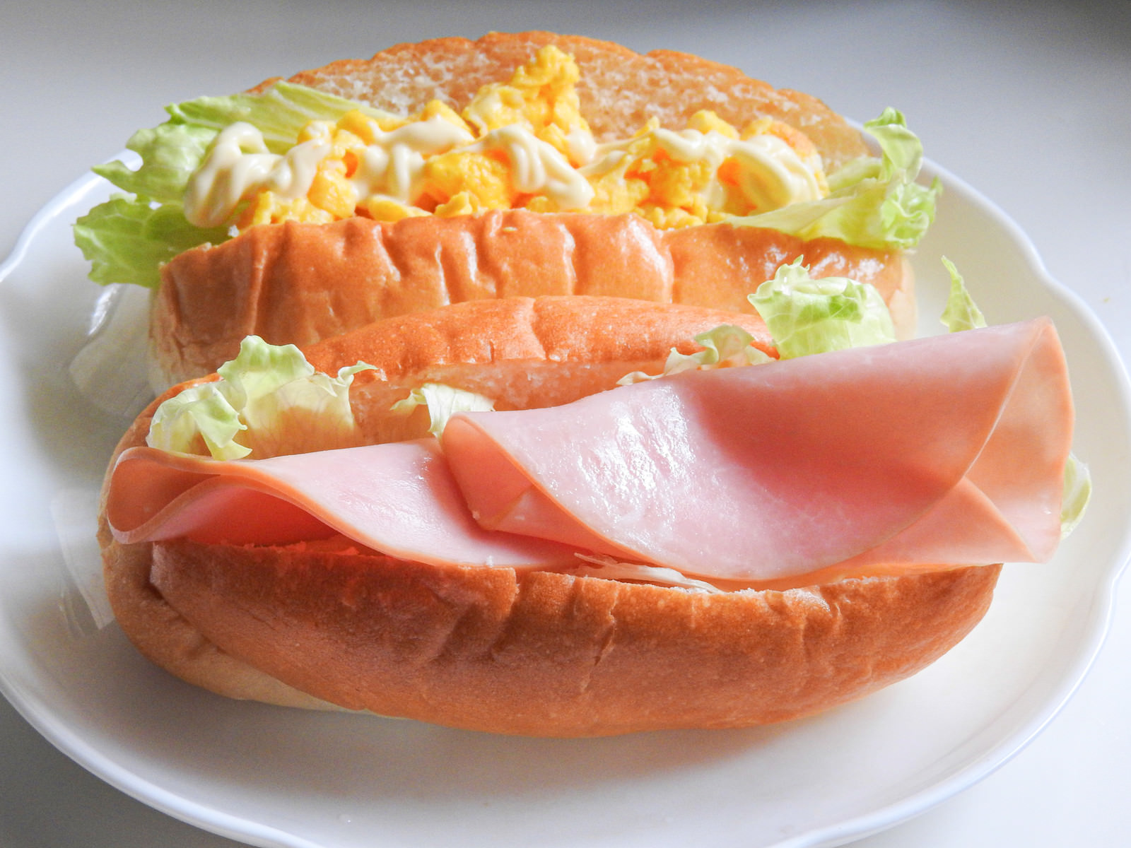 コッペパンサンド